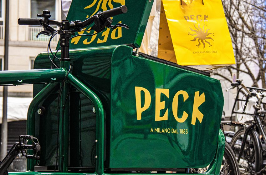  Peck, insieme ai prodotti arriva a casa il quotidiano