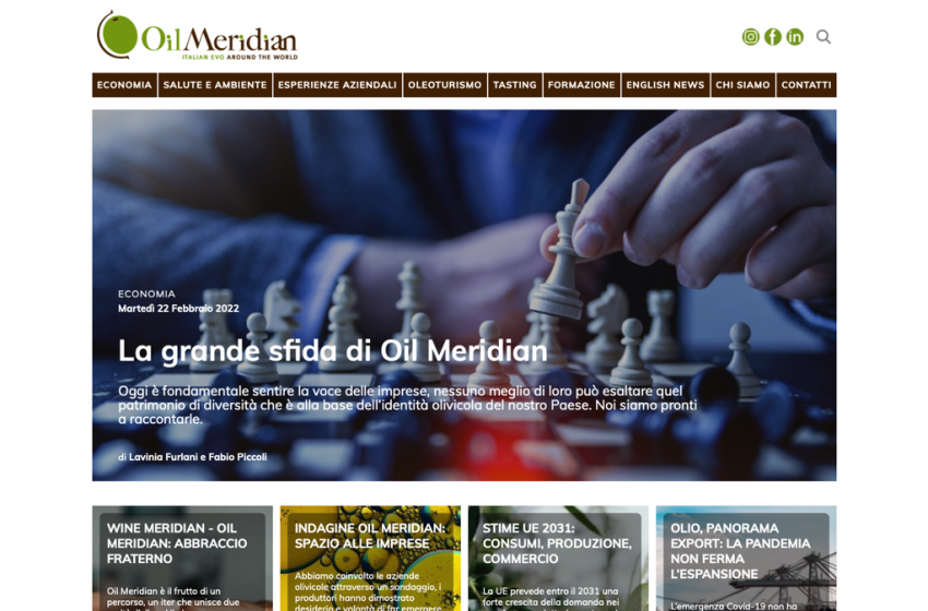  Nasce Oil Meridian per supportare le imprese dell’olio all’estero